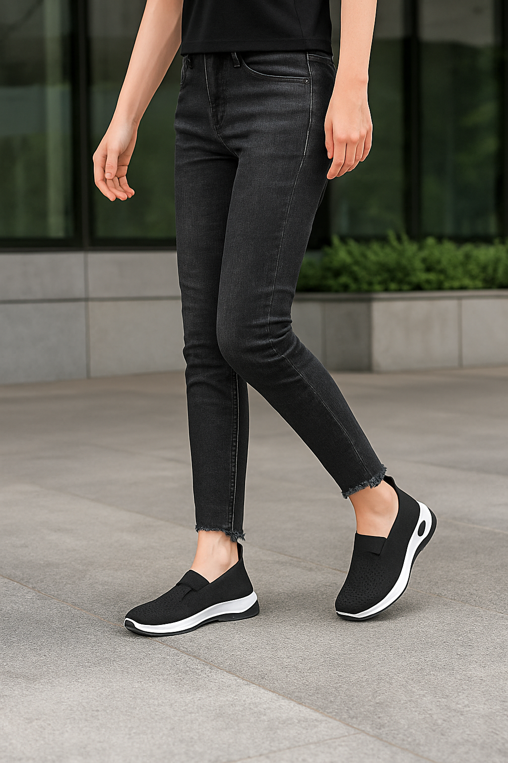 Slip On Mesh Shoes